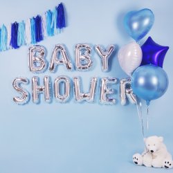 Folieballon - Bogstav Y - 35 cm - Slv