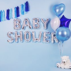 Folieballon - Bogstav R - 35 cm - Slv