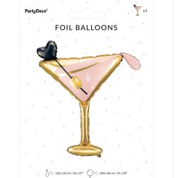 Folieballon - Cocktail drink - 126 cm