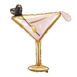Folieballon - Cocktail drink - 126 cm