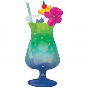 Folieballon - Hawaiian Tropical Drink - 104 cm