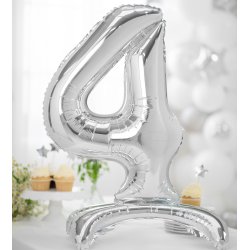 Folieballon - SLV - TAL 4 - 70 cm - Stende