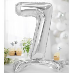 Folieballon - SLV - TAL 7 - 70 cm - Stende