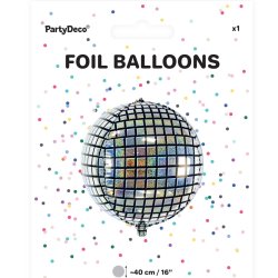  Folieballon - Discokugle - 40 cm