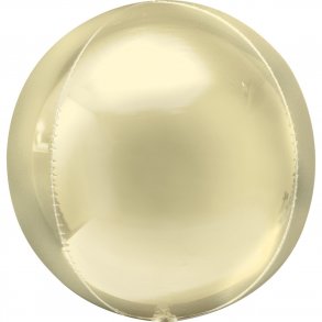 Folieballon - RUND - CHAMPAGNE GULD - 40 cm