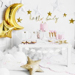 Folieballon - STJERNE - Guld Metallic - 48 cm