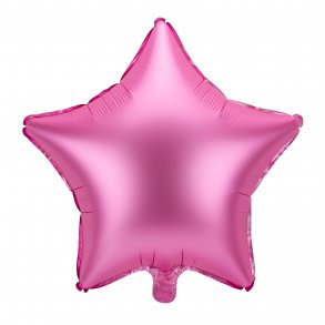 Folieballon - STJERNE - Pink Satin - 48 cm