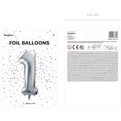 Folieballon - SLV - TAL 1 - 86 cm