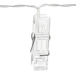 LED Lyskde med klemmer - 1,4 meter