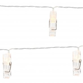 LED Lyskde med klemmer - 1,4 meter