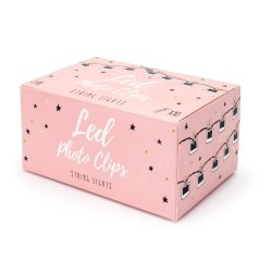 LED Lyskde med klemmer - 1,4 meter