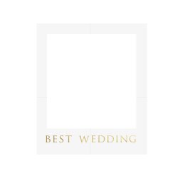 Photo Props - Selfie foto ramme st - Best Wedding