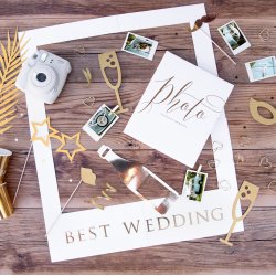 Photo Props - Selfie foto ramme st - Best Wedding