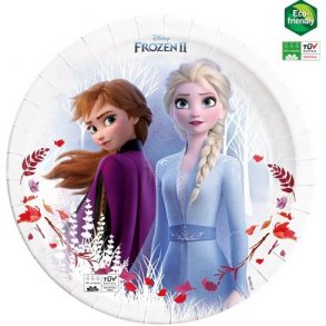 Tallerken - Disney Frost 2 / Frozen II - 23 cm