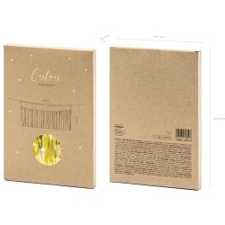 Glitter Guirlande - Guld - 4 meter