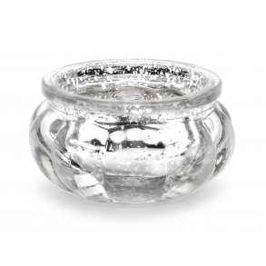 Fyrfadsstage - Antik Slv - 3 cm, 4 stk.