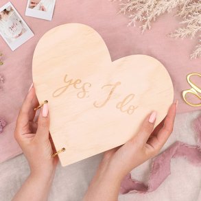 Gstebog - Hjerte - Yes, I do