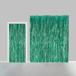 Glitter Gardin - Grn - 100 x 240 cm