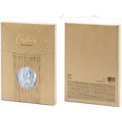 Glitter Gardin - Holografisk - 90 x 250 cm