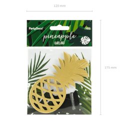 Guirlande - Ananas - guld