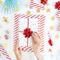 Guirlande - Stjerner - Guld