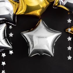 Guirlande - Stjerner - Slv