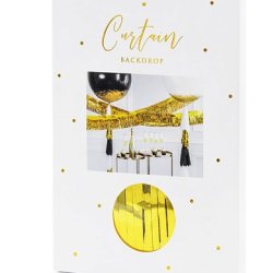 Glitter Guirlande - Guld - 4 meter