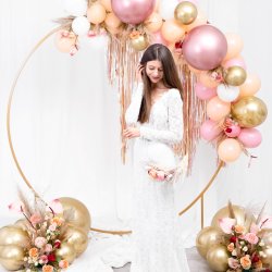 Ballon - Guld  Glossy - 60 cm