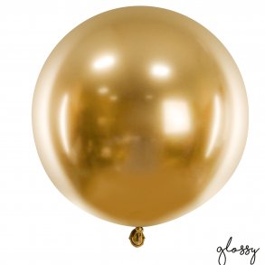 Ballon - Guld  Glossy - 60 cm