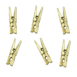Klemme - Guld - 20 stk.