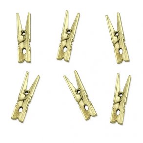 Klemme - Guld - 20 stk.