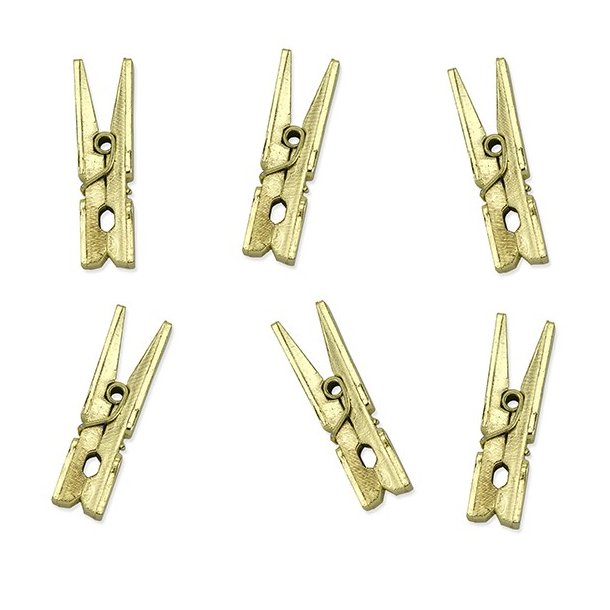 Klemme - Guld - 20 stk.