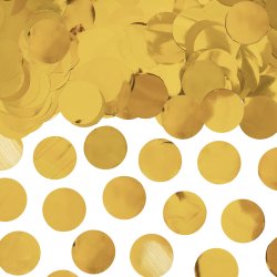 Konfetti - Cirkler - Guld