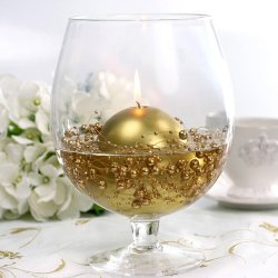 Perleguirlande - Guld