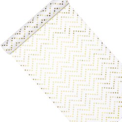 Bordlber - Guldstjerner - 36 cm x 9 meter