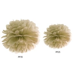 Pompon - Guld - 35 cm