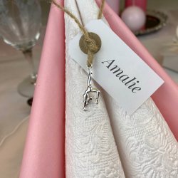 Gymnastik Pige vedhng - 10 stk.