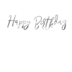 Banner - HAPPY BIRTHDAY - Slv
