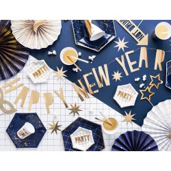 Banner - HAPPY NEW YEAR - Guld