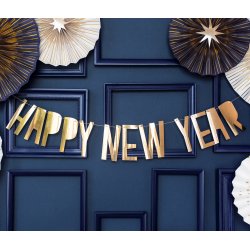 Banner - HAPPY NEW YEAR - Guld