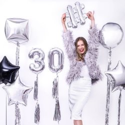 Folieballon - HASHTAG - Slv