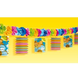 Lanterner p guirlande - Hawaii-style 