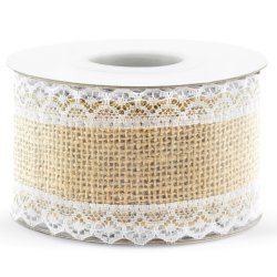 Bnd med hr og blonde - 5 cm x 5 meter