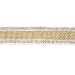 Bnd med hr og blonde - 5 cm x 5 meter