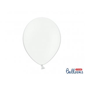Ballon - Hvid - 10 stk.