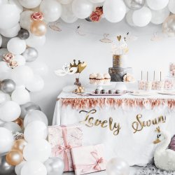 Ballon - Hvid - 10 stk.