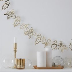 Guirlande - KRISTTORN - Guld