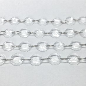 Krystal guirlande - 1 meter - =1,4 cm