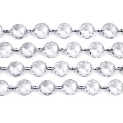 Krystal guirlande - 1 meter - =1,8 cm