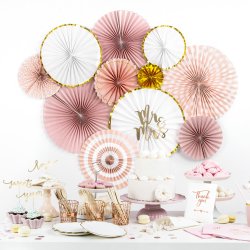 Cake toppers - LOVE - SWEET - YUM - Guld - 6 stk.